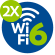2X Wi-Fi 6 Inteligente